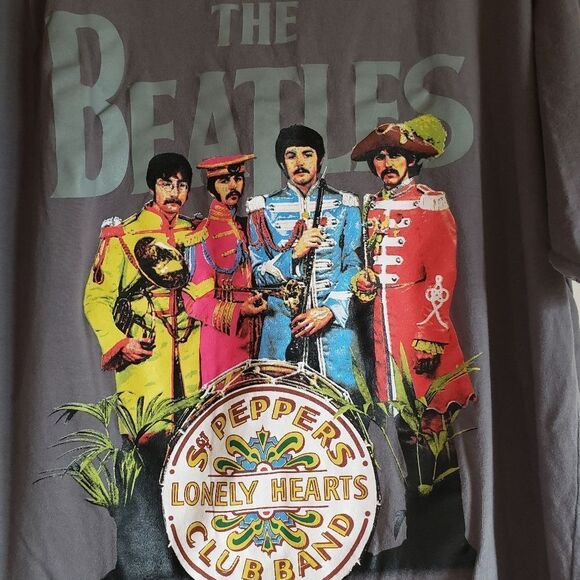Vintage 2009 The Beatles t-shirt Sergeant Pepper's Lonely Hearts Club Band Large - Picture 7 of 8